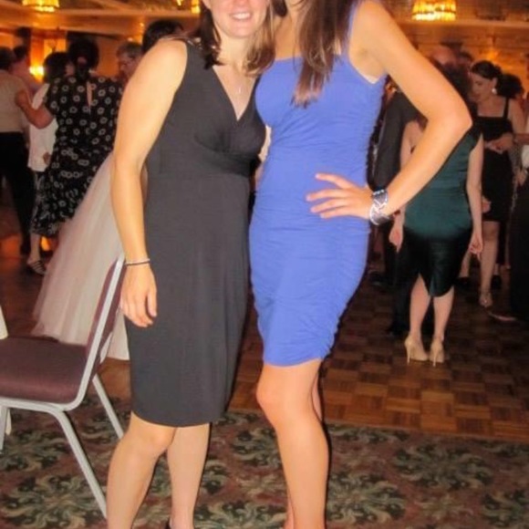 Mango Ruched Sides Dress - Picture 2 of 7